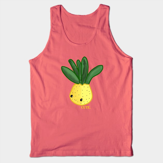 Cute Percy Pineapple Tank Top by JellyFish92